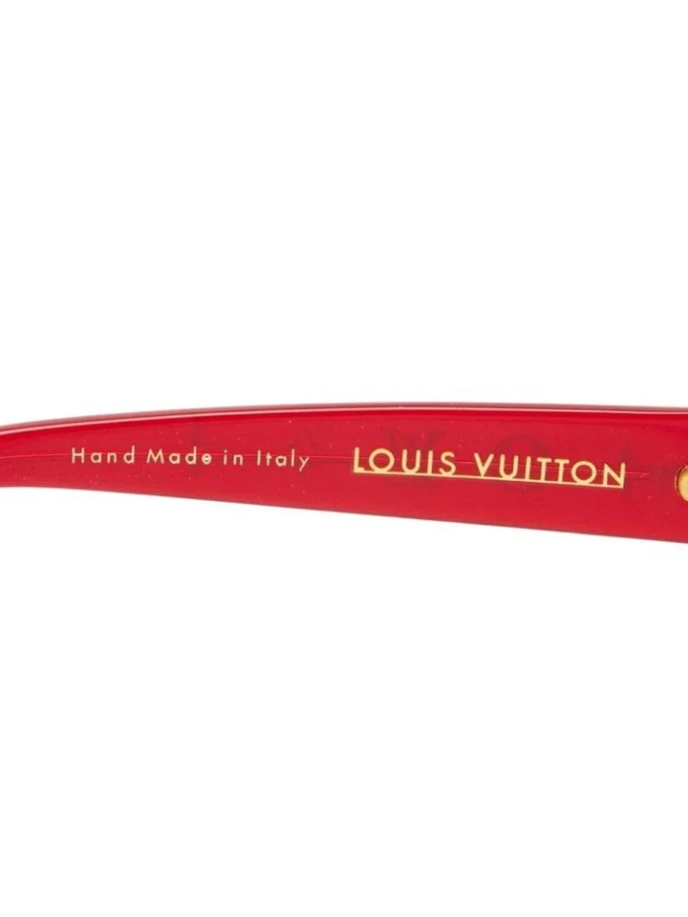 Louis Vuitton Obsession Sunglasses Red Acetate Eyewear